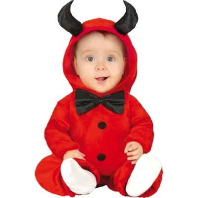 Image of FIESTAS GUIRCA Devil Bow Tie Costume for Babies