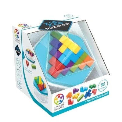 Image of SmartGames ZigZag Puzzler, Puzzle Game with 80 Challenges, 12+ Years