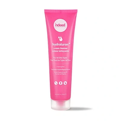 Image of Indeed Labs Hydraluron+ Cream Cleanser, 100 ml