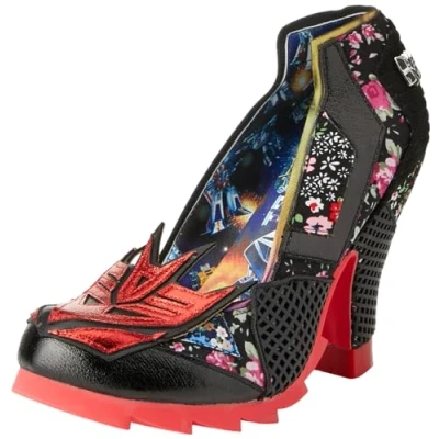 Image of Irregular Choice Allspark Sparkle Heels, Black, UK 6 (EUR 39)