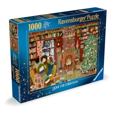Image of Ravensburger Home for Christmas 1000 piece Jigsaw Puzzle Adults and Kids Age 12 Up