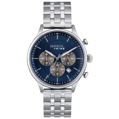 Image of Breil Men&#039;s Watch Chrono Gent Classy EW0642 Blue Steel case