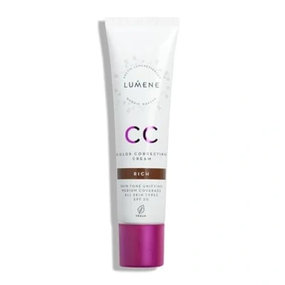 Image of Lumene CC Color Correcting Cream Rich SPF20 30ml
