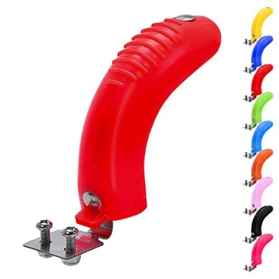Image of OTFAITP Rear Brake Pads for Scooter Replacement Micro Mini/3in1 Deluxe Series 3 Wheel (Red)