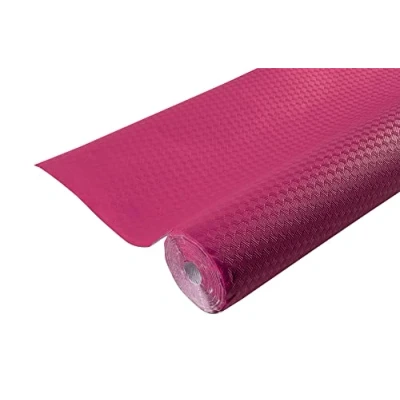Image of Disposable tablecloth in embossed paper Unique, aesthetic and deep embossing Roll 20 M long 1.18 wide Made France Hydrangea