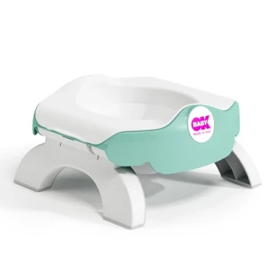 Image of OKBaby Roady 3 in 1 Potty, Travel Potty and Toilet Training Seat, Aqua