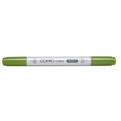 Image of COPIC Ciao Coloured Marker Pen (YG 17) Grass Green, For Art &amp; Crafts, Colouring, Graphics, Highlighter, Design, Anime, Professional Beginners, Supplies Colouring Books