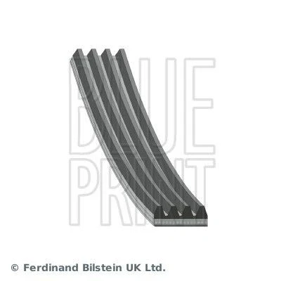 Image of 2521223700, 2521223721 V ribbed belt BLUE PRINT AD04R890 890mm 4 BMW: Z3 Roadster, 3 Coupe, Saloon, AUDI: 80 B4 Cabriolet B4, A6 C4 Avant