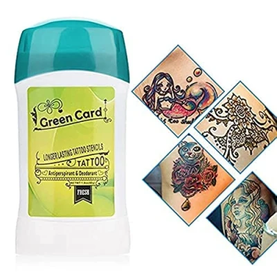 Image of Tattoo Transfer Cream, 51g Long Lasting Soap Cosmetics Supplies Accessories for Beginners Body Paint Stencil Primer…