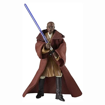 Image of Hasbro Star Wars Vintage Collection Mace Windu VC35, 3.75 Inch Scale Wars: Attack of The Clones Action Figure, Toy Kids Ages 4 and Up, Multi