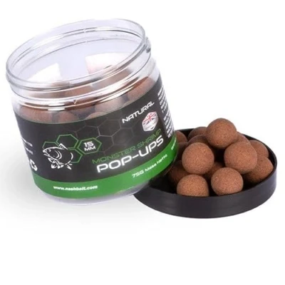 Image of Nash Monster Shrimp Pop ups Natural 12mm (75g) &#039;24