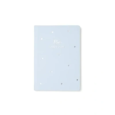 Image of Letts A6 Dots week to view 2023/2024 academic diary ice blue