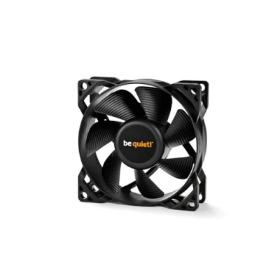 Image of be quiet! Pure Wings 2 80mm PWM fan, high maximum speed, low minimum optimised fan frame, exceptionally air pressure, very quiet operation, Rifle bearing, BL037
