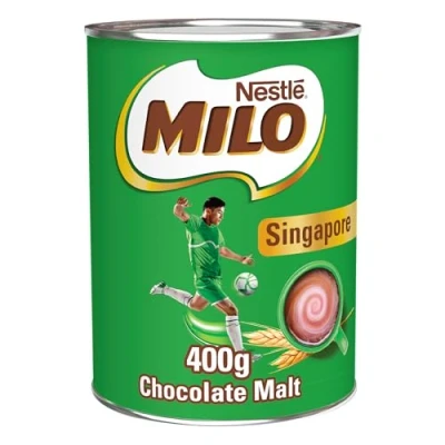 Image of Milo Instant Malt Chocolate Drinking Powder Tin 400g