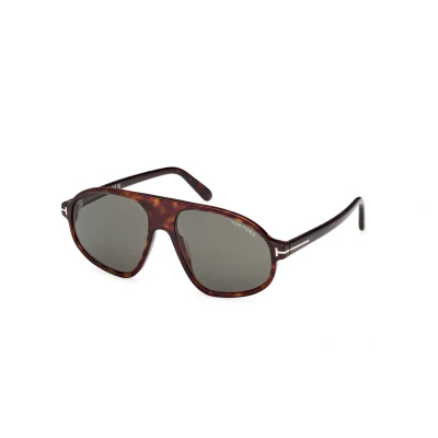 Image of TOM FORD Man FT1178 EROL 52N Sunglasses Acetate Pilot Normal