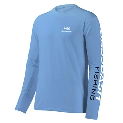 Image of Bassdash Fishing T Shirts for Men UV Sun Protection UPF 50+ Long Sleeve Tee Shirt