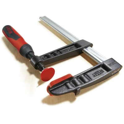 Image of Bessey TG30 2K Malleable Cast Iron Screw Clamp TG 300/1402 Piece Plastic Handle, BE200064