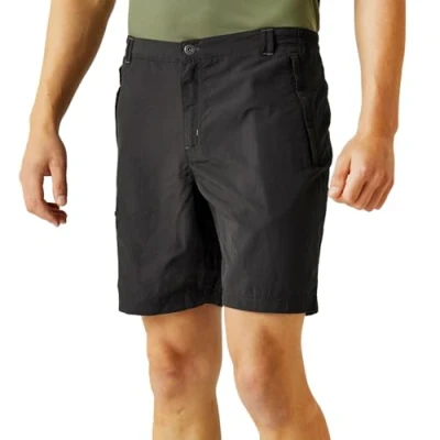 Image of Regatta Mens Leesville II Multi Pocket Cargo Walking Shorts Ash 44