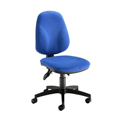 Image of Office Hippo High Back Desk Chair, Ergonomic Chair For Home &amp; With Height Adjustable Seat Lumbar Support Extra Comfort, Computer Daily Use Royal Blue