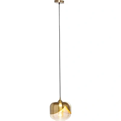 Image of Kare Design Hanging Lamp Golden Goblet, Gold, Glass Coloured Shade, Steel, Ceiling Lamp, Pendant for Living Room, Kitchen, Bedroom, Without Light Source, 142x27x27 cm (H/W/D)