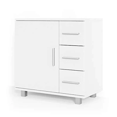 Image of Vicco Sink base cabinet Ilias, White, 60 x 60.8 cm