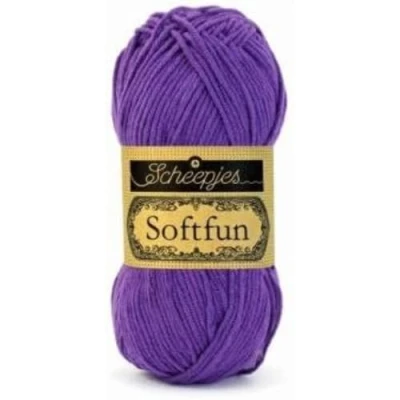 Image of Scheepjes, Cotton, 2515 Deep Violet Yarn, 1x50g