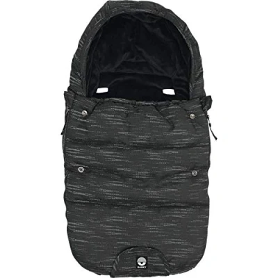 Image of Dooky Footmuff for Pram/ Stroller/ Pushchair/ Car Seat, Universal Fit, Water and Wind Resistant, Double Zip, 3 5 Point Straps, 0 9 Months, Small, Matrix