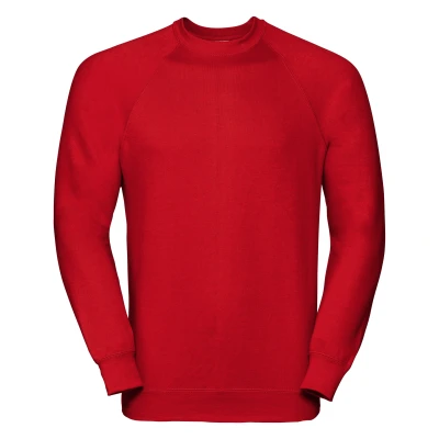 Image of Russell Athletic Unisex Classic Sweatshirt (Classic Red) Size X Small