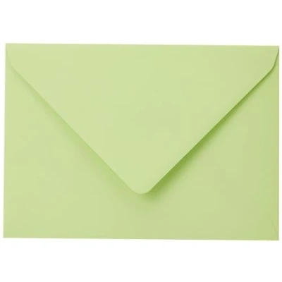Image of Clairefontaine Ref 555472C Pollen Envelopes (Pack of 20) C5 Sized, 120gsm Paper, Gummed Seal, Inkjet &amp; Laser Printer Compatible, Acid Free Leaf Bud Green