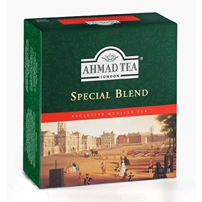 Image of Ahmad Tea 100 Teabags, Special Blend, Black Tea, 1 x Teabags