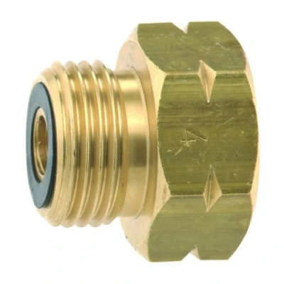 Image of GOK intermediate nozzle No.4, propane gas connection adapter for e.g 33kg bottle