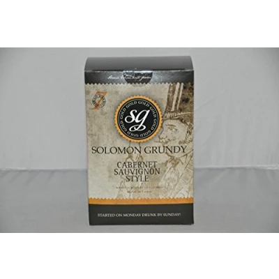 Image of Solomon Grundy Cabernet Sauvignon 7 Day Wine Making Kit Makes 30 Bottles