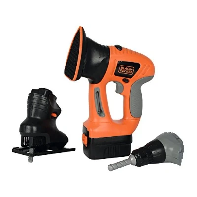 Image of Smoby 4 in 1 Black and Decker eVo Multi Tool Set (Multi Colour)