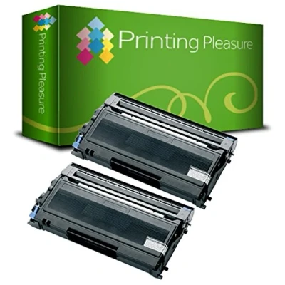 Image of Printing Pleasure 2x TN2000 Toner Cartridges compatible with Brother DCP 7010 7010L 7020 7025 HL 2030 2032 2040 2050 2070 2070N FAX 2820 2825 2920 MFC 7220 7225 7420 7820 7820N Black, High Yield