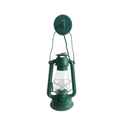 Image of Lindby wall light Raisa, green, metal, lantern, E14