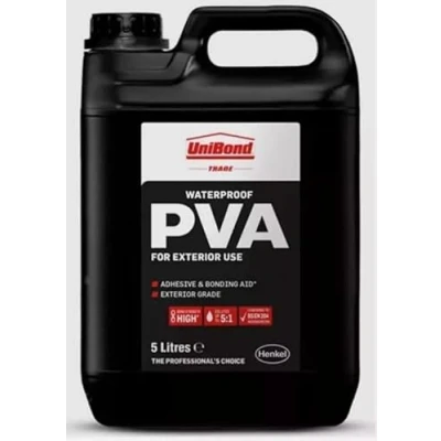 Image of ARA CHOICE 5 Litre Professional Waterproof PVA Adhesive &amp; Bonding AID 5L Agent Smooth High Strength Exterior Use Trade Grade