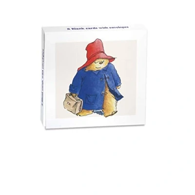 Image of Museums &amp; Galleries Paddington Bear Mini Square Set of 8 Notecards Wallet