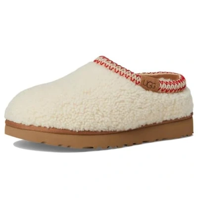 Image of UGG Tasman MAXI Curly Slippers, Women&#039;s, Size: 9, Natural Textile