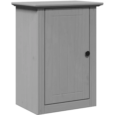 Image of vidaXL Bathroom Wall Cabinet BODO Grey 44x30x60 cm