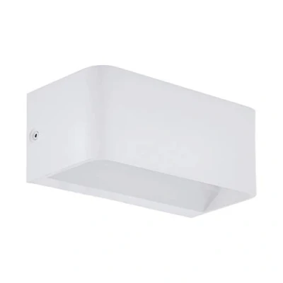 Image of Eglo Sania 4 LED Wall Light Length 20 cm Height 8 Depth 9 White