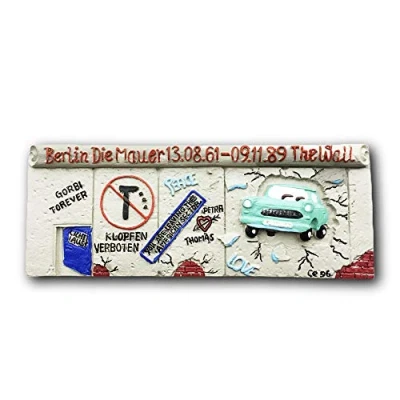 Image of Berlin Germany Wall 3D Refrigerator Magnet Tourist Souvenirs Resin Magnetic Stickers Fridge Home &amp; Kitchen Decoration from China