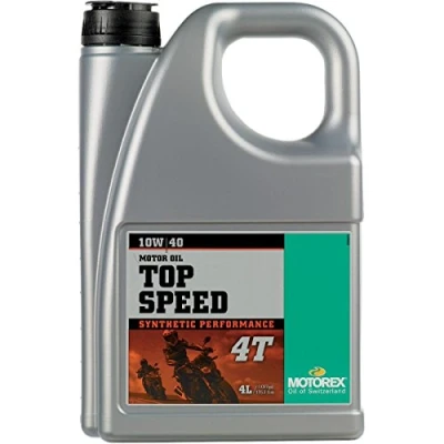 Image of Motorex Top Speed 4T 10W/40 oil 4ltr