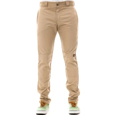 Image of Dickies, Men&#039;s, DOUBLE KNEE WORK PANT SKINNY STRAIGHT, DESERT SAND, 36W / 34L