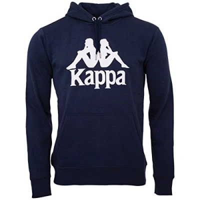 Image of Kappa Men&#039;s Taino Hooded Sweatshirt, Navy, XS XL
