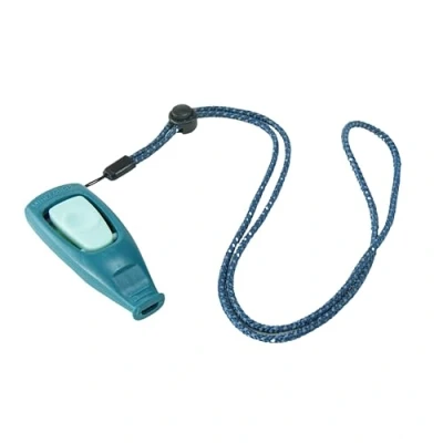 Image of Coachi Puppy &amp; Mini Whizzclick 2 in 1 Combined Clicker and Whistle, Dog Training Whistle for Recall Rewarding, Adjustable Reflective Lanyard, Suitable Dogs Puppies