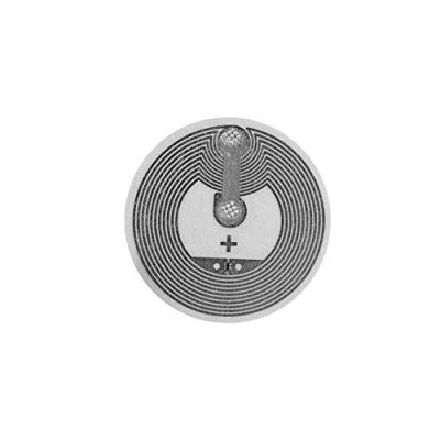 Image of Dongyang 50pcs NFC Tags NTAG216 Chip 888 Bytes Memory Round Transparent Self Adhesive Labels High Scan Strength with Ultra Slim Design Strong Glue