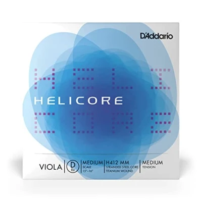 Image of D&#039;Addario H412 MM Helicore Medium Scale Tension Single D String for Viola