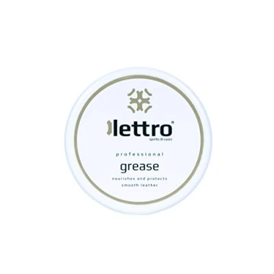 Image of Lettro Leather Grease by Based on Natural Mineral and Plant Oils, Vegan, Waterproofs, Protects Restores Smooth Oiled Leather, 100 ml, Transparent