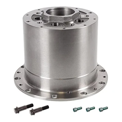 Image of 81351140135, 81351140135S1 wheel Hub FEBI BILSTEIN 170675 335mm with studs, without bearing Rear Axle