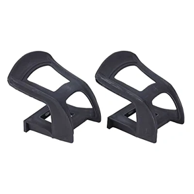 Image of BBB Cycling NoseTight Toe Clips for Bike Pedals Strapless Great Alternative To Cleats Black One Size BPD 95